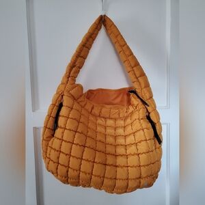 Free People Quilted Carryall Bag